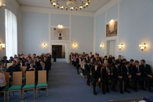Fotografie – 2015 Předání maturitního vysvědčení