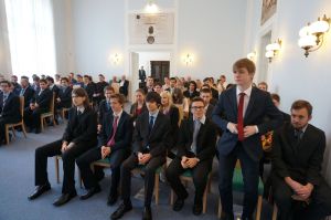 Fotografie – 2015 Předání maturitního vysvědčení