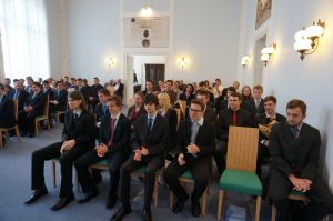 Fotografie – 2015 Předání maturitního vysvědčení