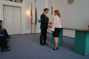 Fotografie – 2015 Předání maturitního vysvědčení