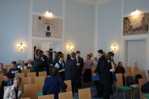 Fotografie – 2015 Předání maturitního vysvědčení