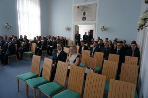 Fotografie – 2016 Předání maturitního vysvědčení