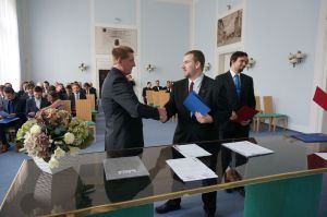 Fotografie – 2016 Předání maturitního vysvědčení