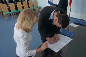 Fotografie – 2017 Předání maturitního vysvědčení