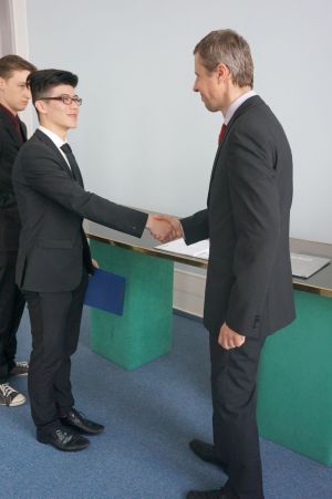Fotografie – 2017 Předání maturitního vysvědčení