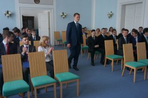 Fotografie – 2017 Předání maturitního vysvědčení