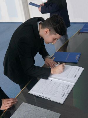 Fotografie – 2017 Předání maturitního vysvědčení