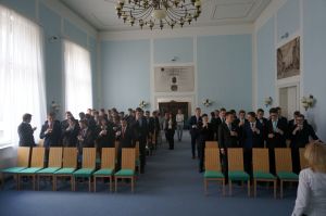 Fotografie – 2017 Předání maturitního vysvědčení