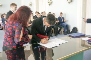Fotografie – 2018 Předání maturitního vysvědčení