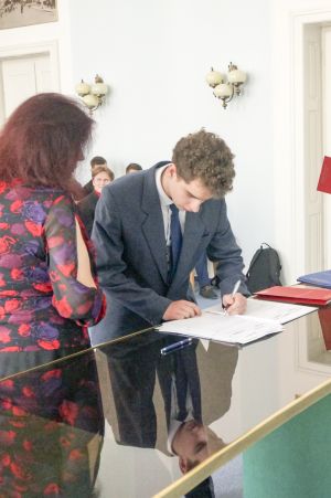 Fotografie – 2018 Předání maturitního vysvědčení