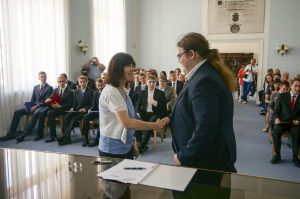 Fotografie – 2018 Předání maturitního vysvědčení