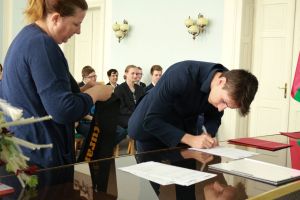 Fotografie – 2022 Předání maturitního vysvědčení