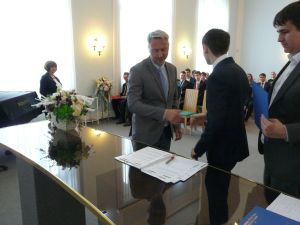 Fotografie – 2024 Předání maturitního vysvědčení