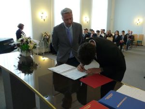 Fotografie – 2024 Předání maturitního vysvědčení