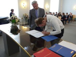 Fotografie – 2024 Předání maturitního vysvědčení