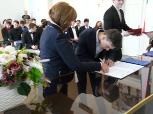 Fotografie – 2024 Předání maturitního vysvědčení