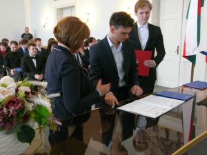 Fotografie – 2024 Předání maturitního vysvědčení