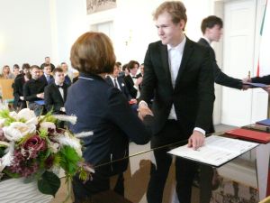 Fotografie – 2024 Předání maturitního vysvědčení
