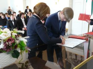 Fotografie – 2024 Předání maturitního vysvědčení