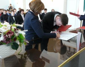 Fotografie – 2024 Předání maturitního vysvědčení