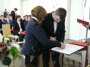 Fotografie – 2024 Předání maturitního vysvědčení