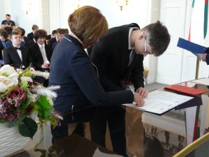 Fotografie – 2024 Předání maturitního vysvědčení