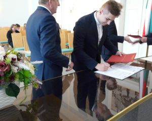 Fotografie – 2024 Předání maturitního vysvědčení