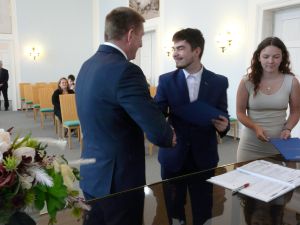 Fotografie – 2024 Předání maturitního vysvědčení