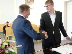 Fotografie – 2024 Předání maturitního vysvědčení
