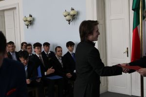 Fotografie – 2025 Předání maturitního vysvědčení