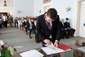 Fotografie – 2025 Předání maturitního vysvědčení