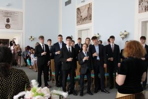 Fotografie – 2025 Předání maturitního vysvědčení