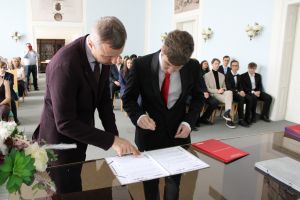 Fotografie – 2025 Předání maturitního vysvědčení