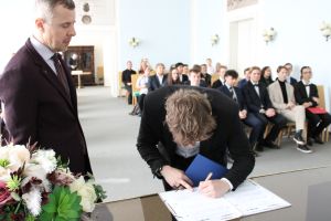 Fotografie – 2025 Předání maturitního vysvědčení