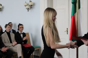 Fotografie – 2025 Předání maturitního vysvědčení