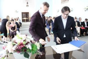 Fotografie – 2025 Předání maturitního vysvědčení