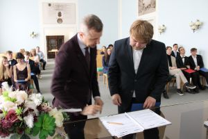 Fotografie – 2025 Předání maturitního vysvědčení