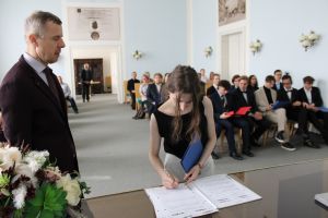 Fotografie – 2025 Předání maturitního vysvědčení