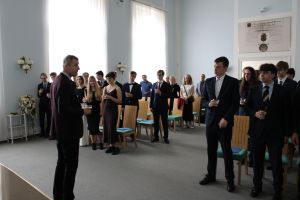 Fotografie – 2025 Předání maturitního vysvědčení