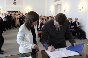Fotografie – 2026 Předání maturitního vysvědčení
