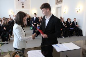 Fotografie – 2026 Předání maturitního vysvědčení