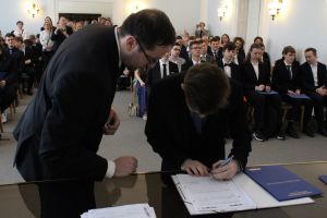 Fotografie – 2026 Předání maturitního vysvědčení