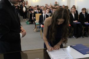 Fotografie – 2026 Předání maturitního vysvědčení