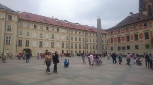 Fotografie – Pražský hrad „Založeno 1918“