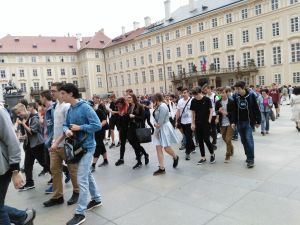 Fotografie – Pražský hrad „Založeno 1918“